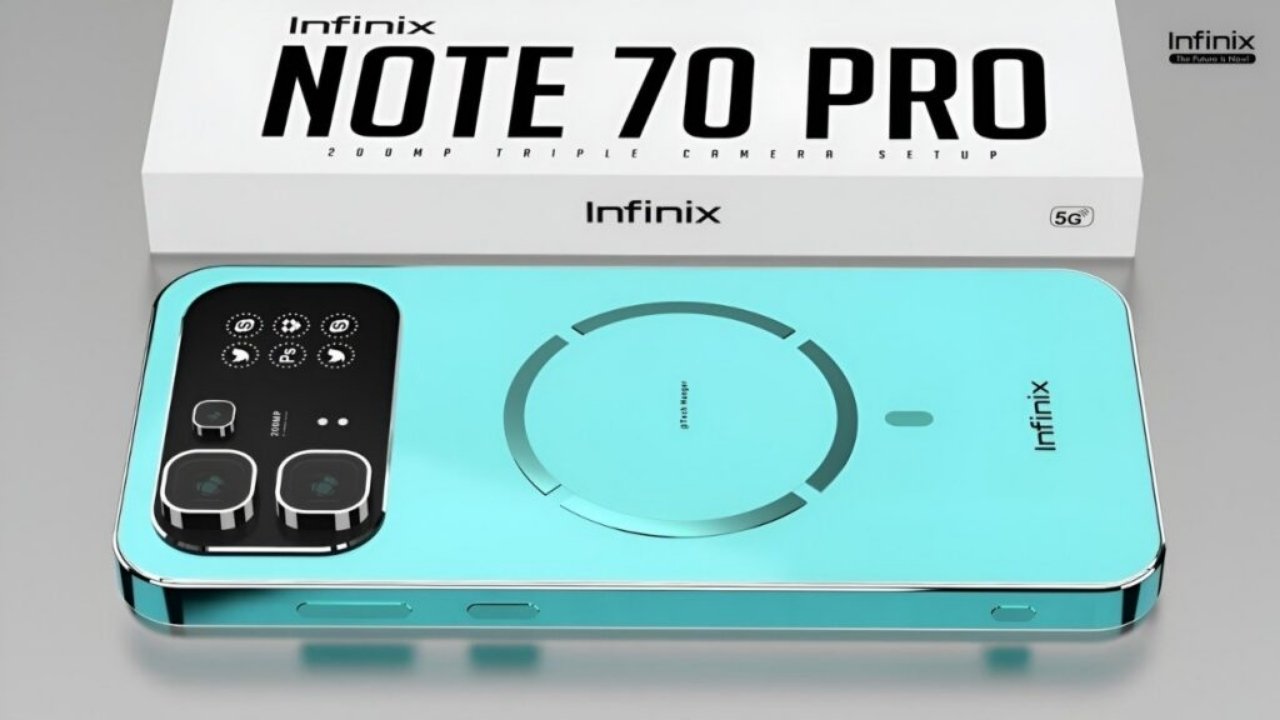 Infinix Note 70: rendimiento potente y estilo moderno