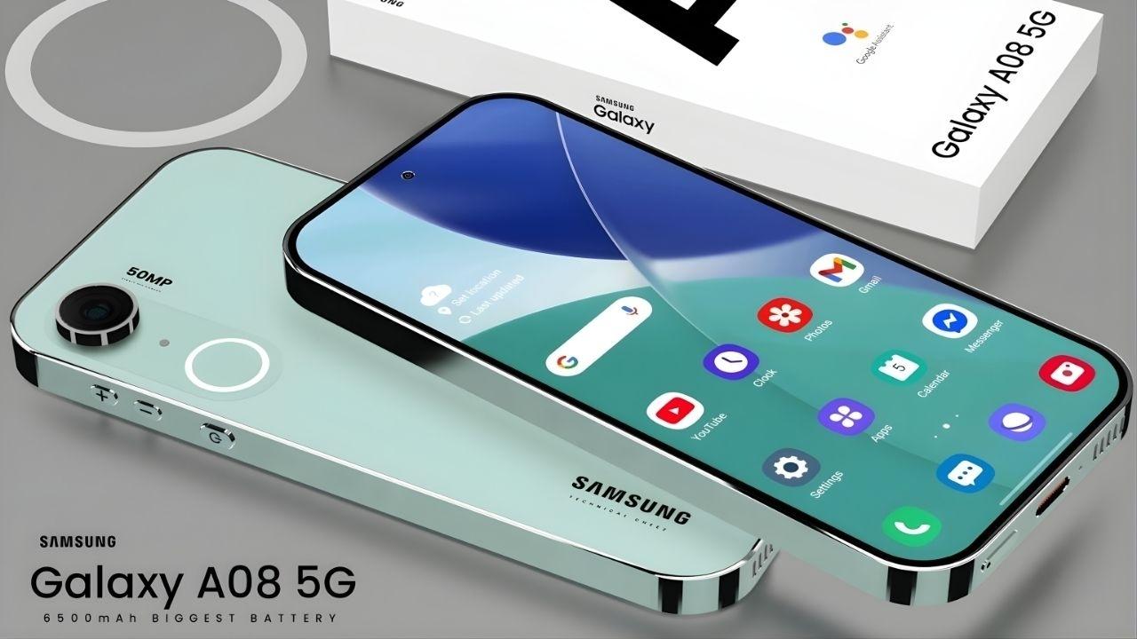 Samsung Galaxy A08 5G: Rendimiento Eficiente, Batería Duradera y Conectividad 5G en Smartphone Económico